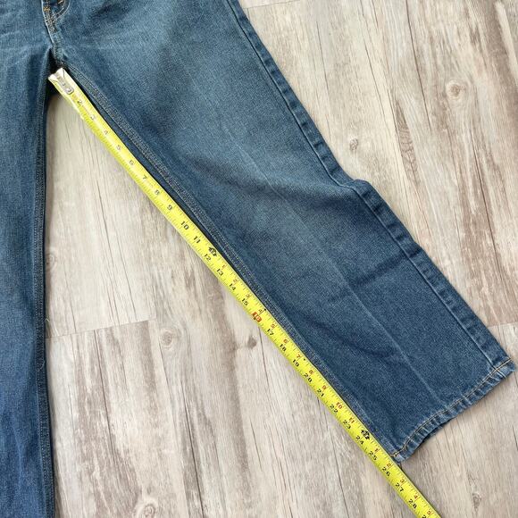Levi’s 505 Youth Straight Leg Jeans Size 16 Regular Medium Blue Wash (W28 x L28) - Picture 8 of 8